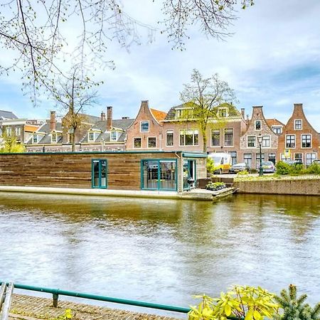 Beautiful Houseboat In The Centre Of Leiden Dış mekan fotoğraf