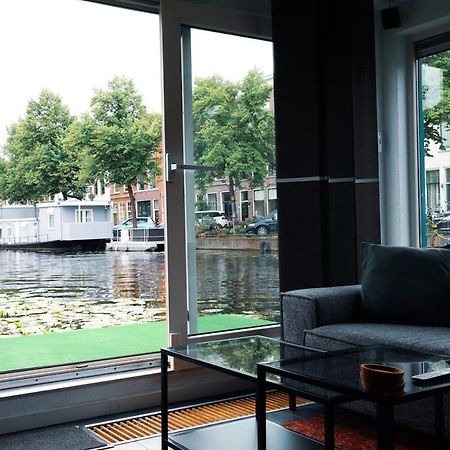 Beautiful Houseboat In The Centre Of Leiden Dış mekan fotoğraf